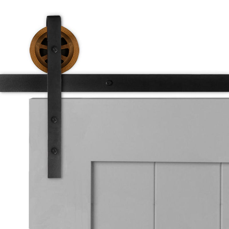 Artisan Strap Barn Door Hardware Big Wheel Artisan Hardware